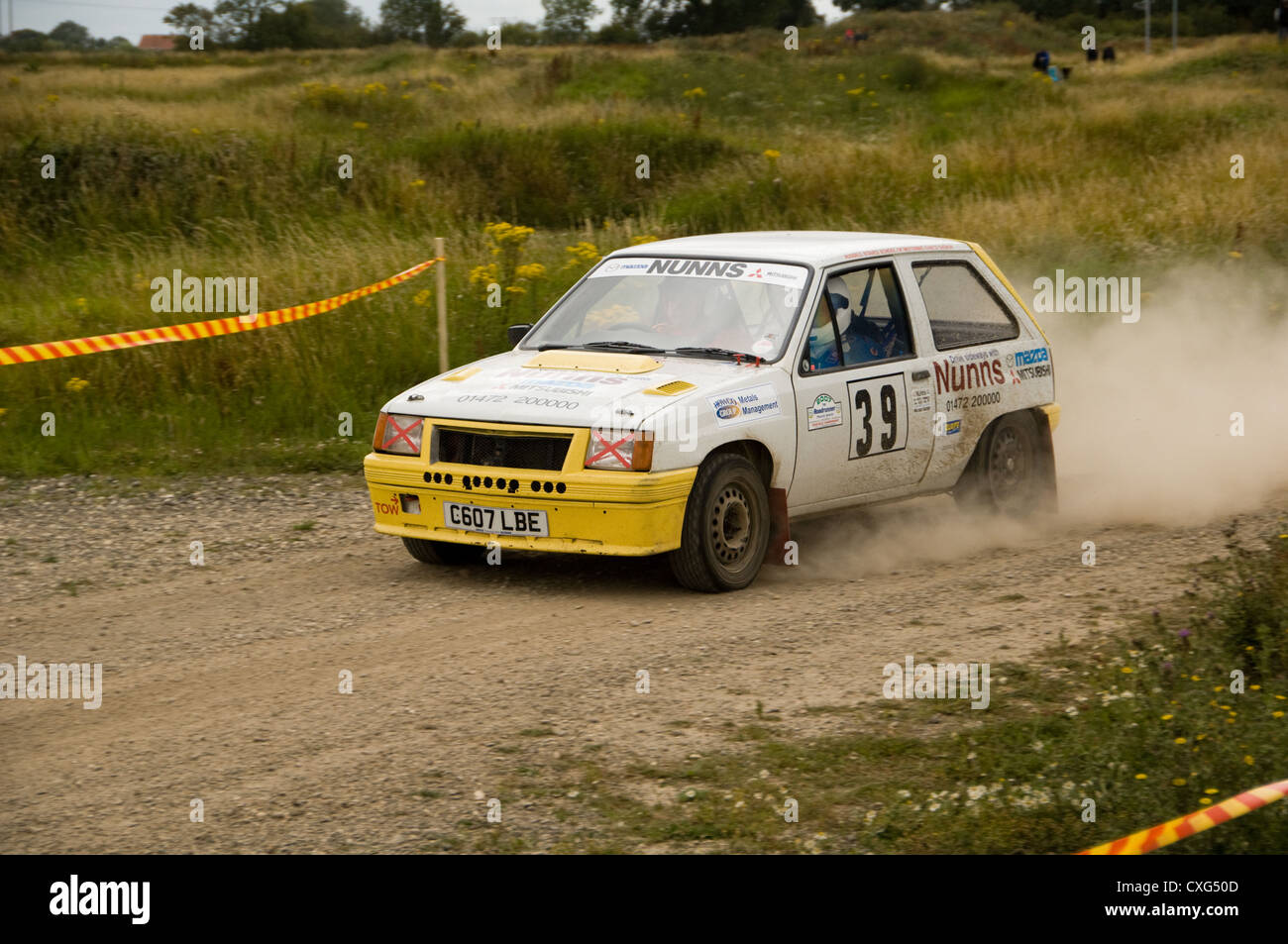 Vauxhall Nova rally car Foto Stock