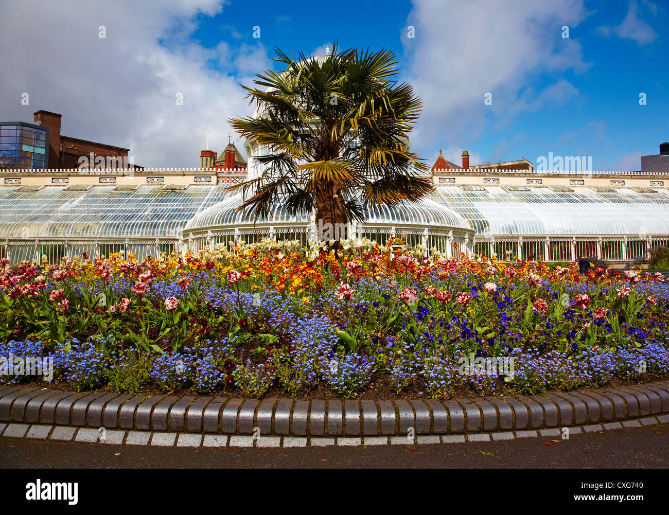 Belfast Botanic Gardens Foto Stock