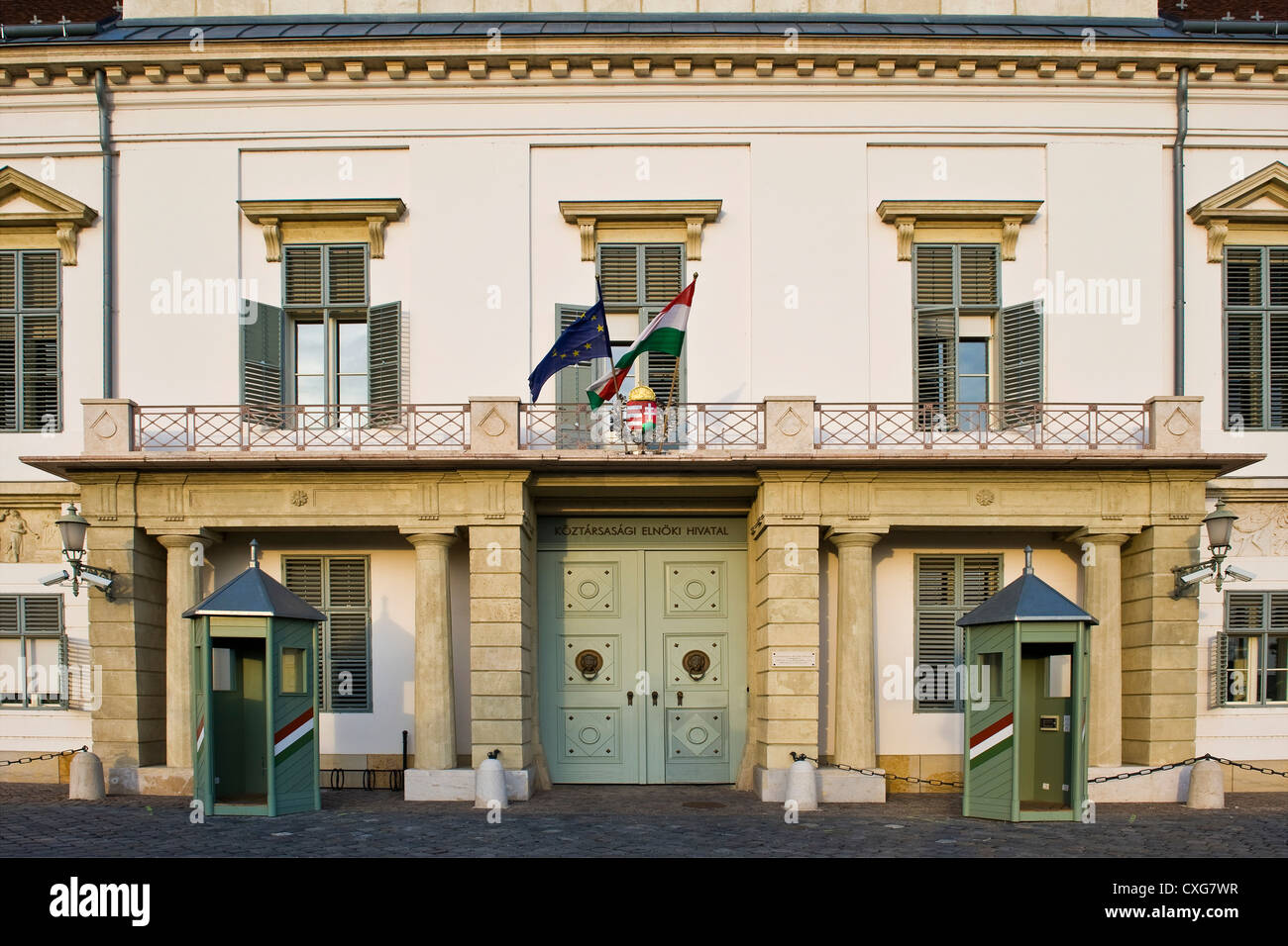 Ungheria, Budapest, Castle Hill District, Presidente della residenza Foto Stock