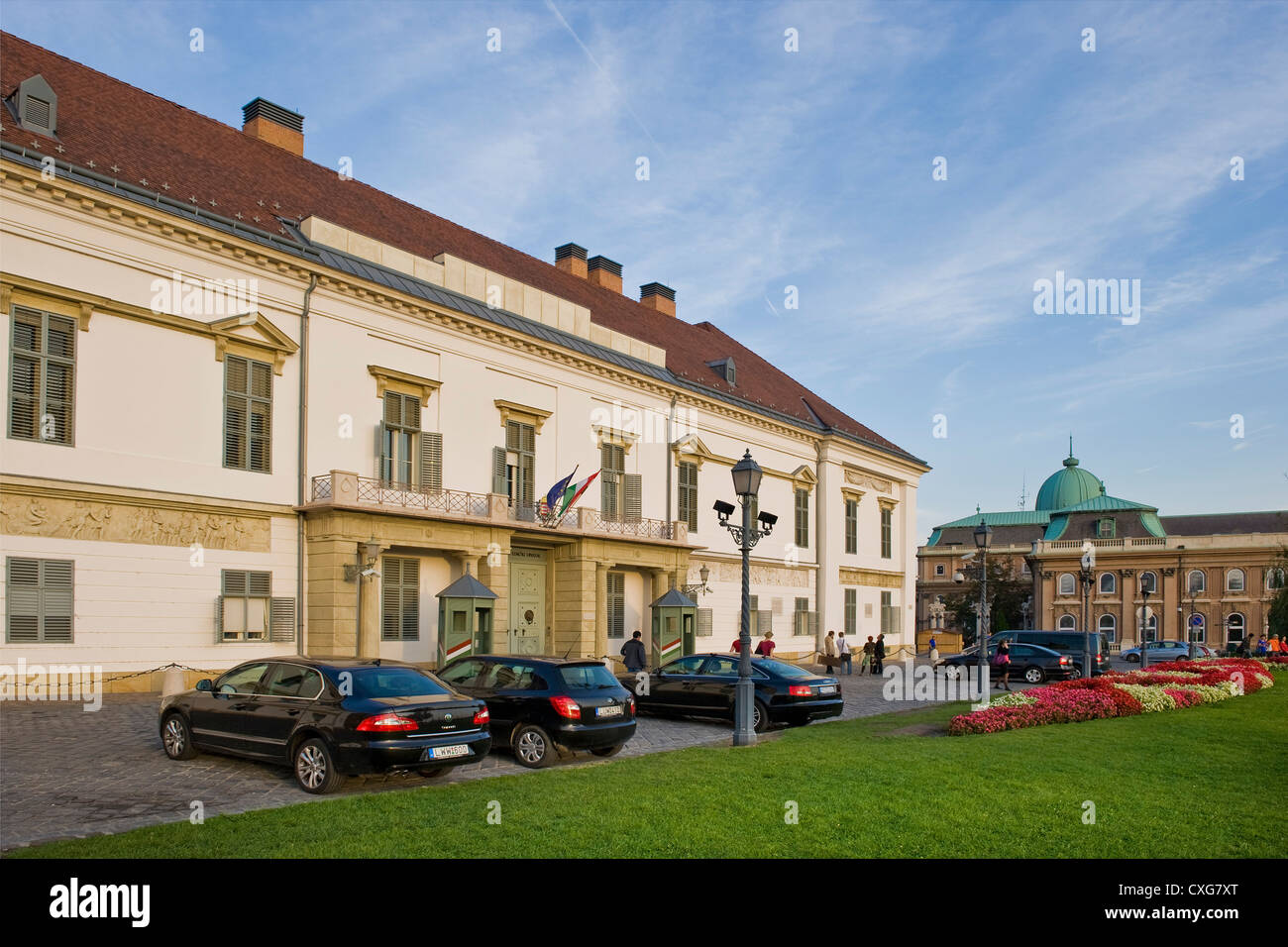 Ungheria, Budapest, Castle Hill District, Presidente della residenza Foto Stock