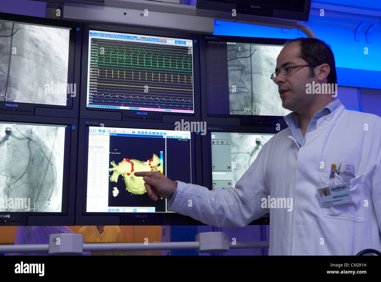 Berlino-arte ambulanza cardiaco Foto Stock