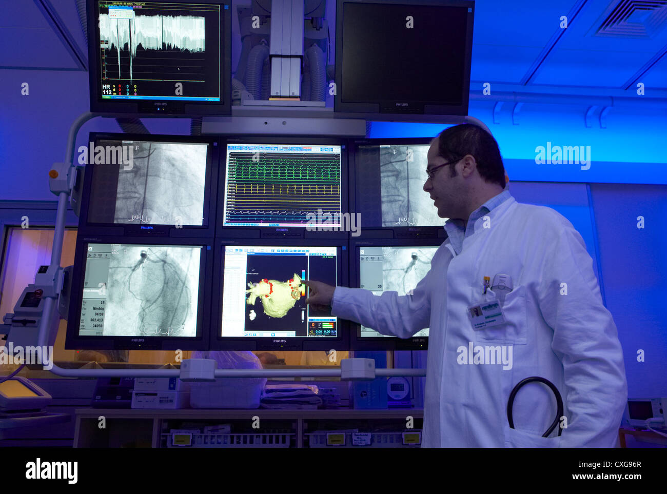 Berlino-arte ambulanza cardiaco Foto Stock