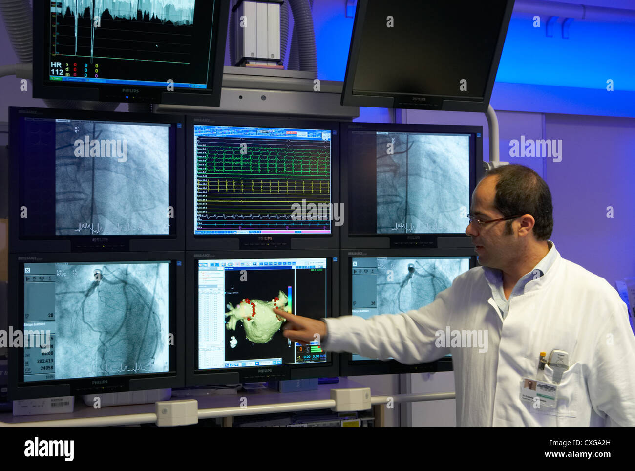 Berlino-arte ambulanza cardiaco Foto Stock