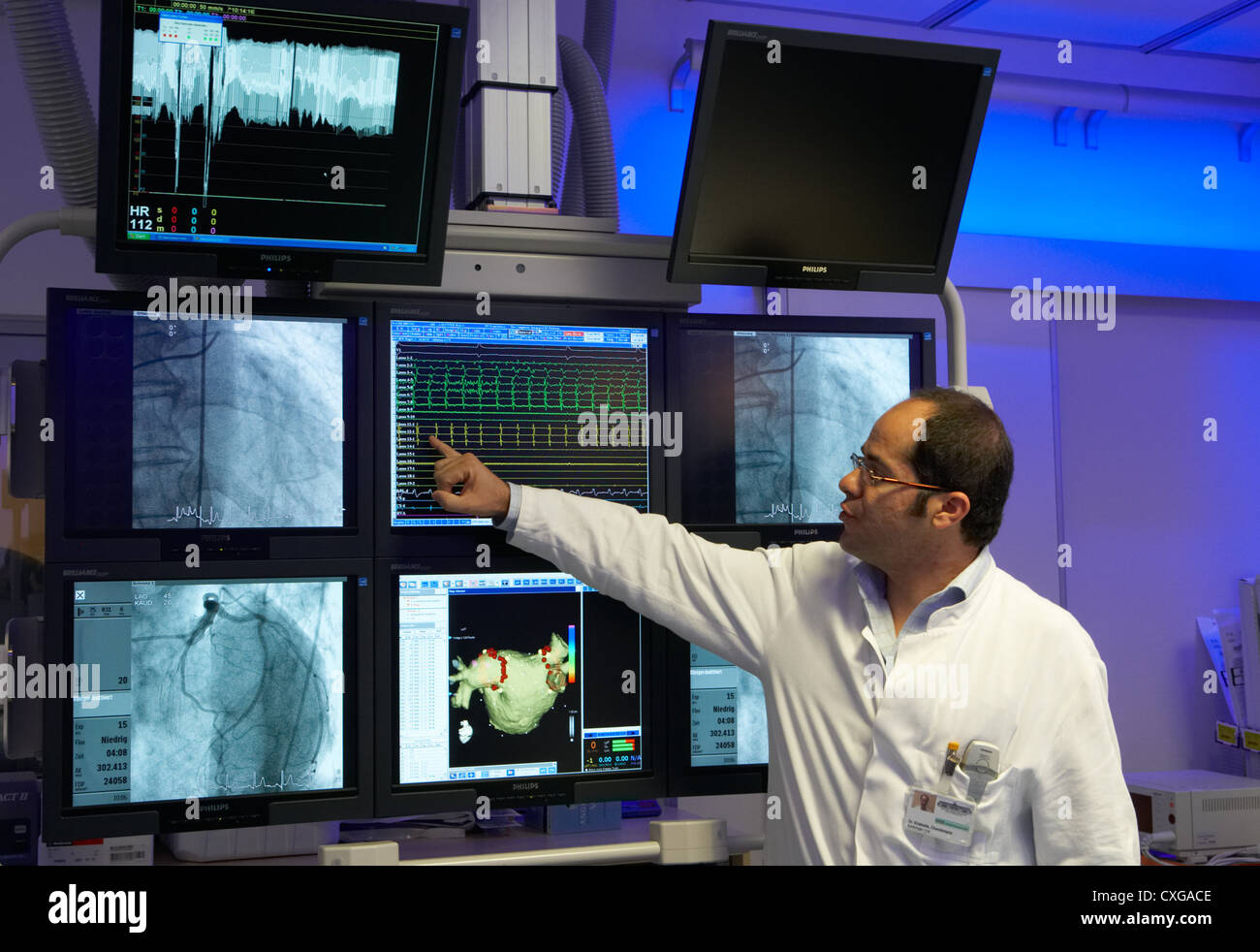 Berlino-arte ambulanza cardiaco Foto Stock