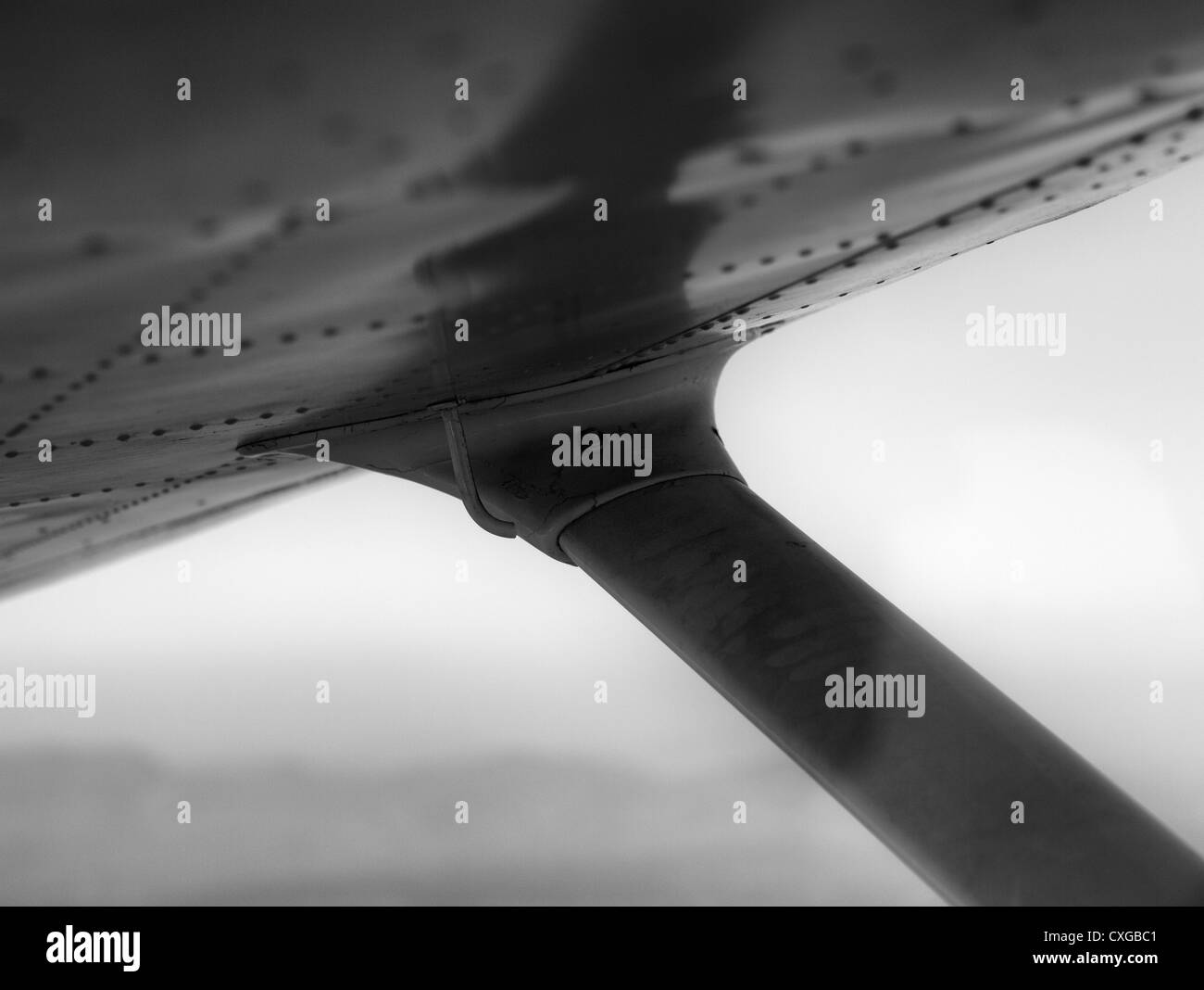 Dettaglio aereo Cessna Foto Stock Dettaglio aereo Cessna Foto Stock