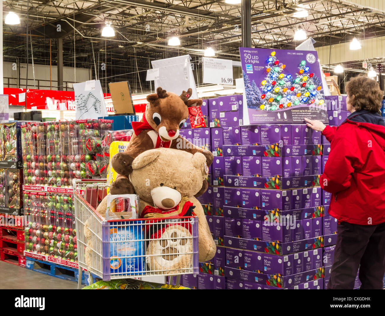Costco Wholesale Warehouse Store Foto Stock