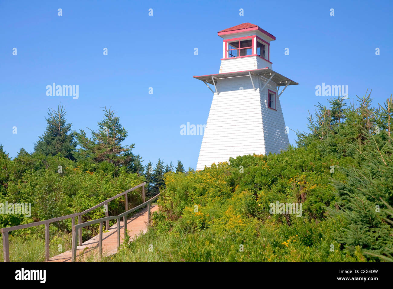 Cabot Park faro, Prince Edward Island, Canada. Foto Stock