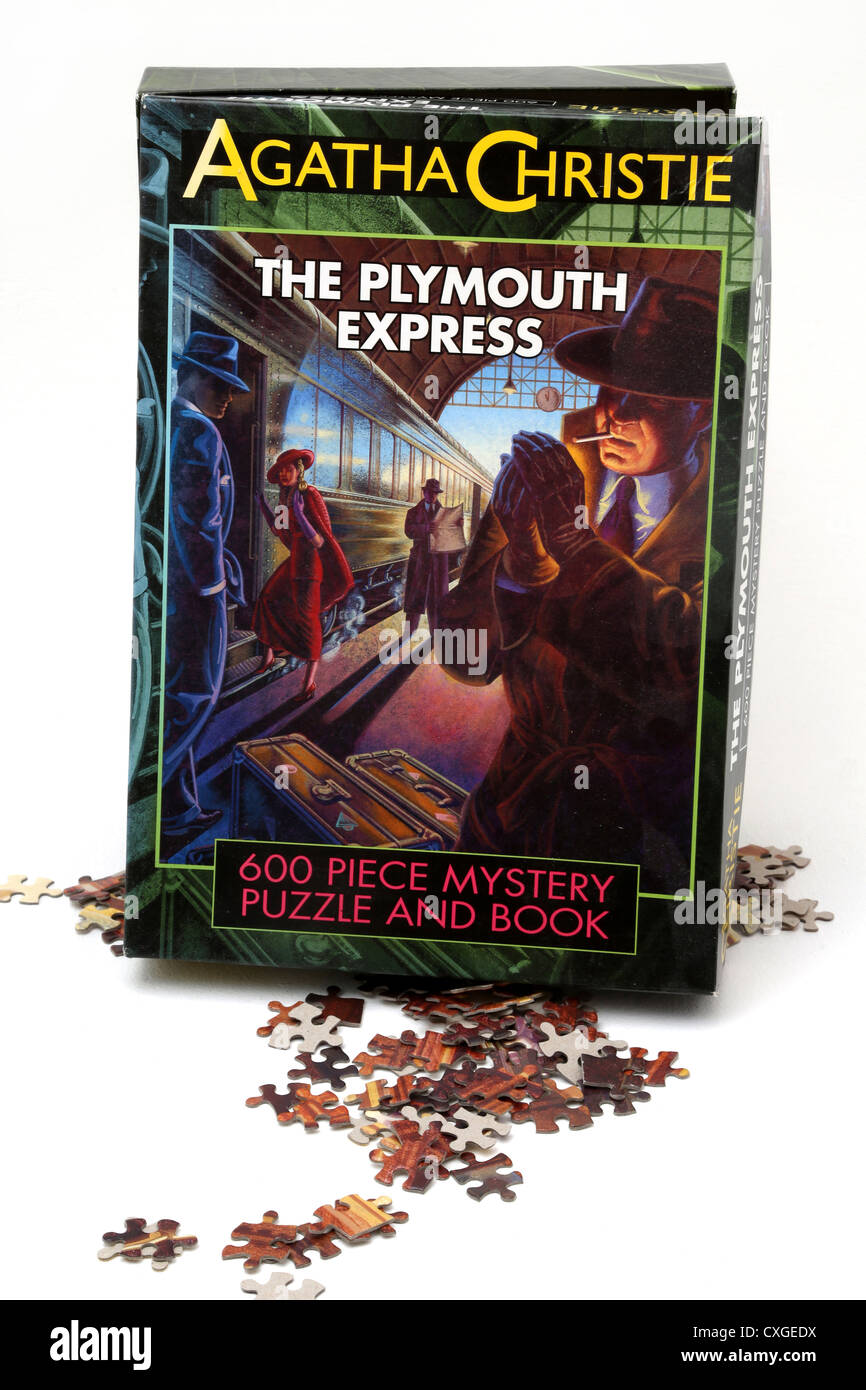 Agatha Christie La Plymouth Express Puzzle Foto Stock