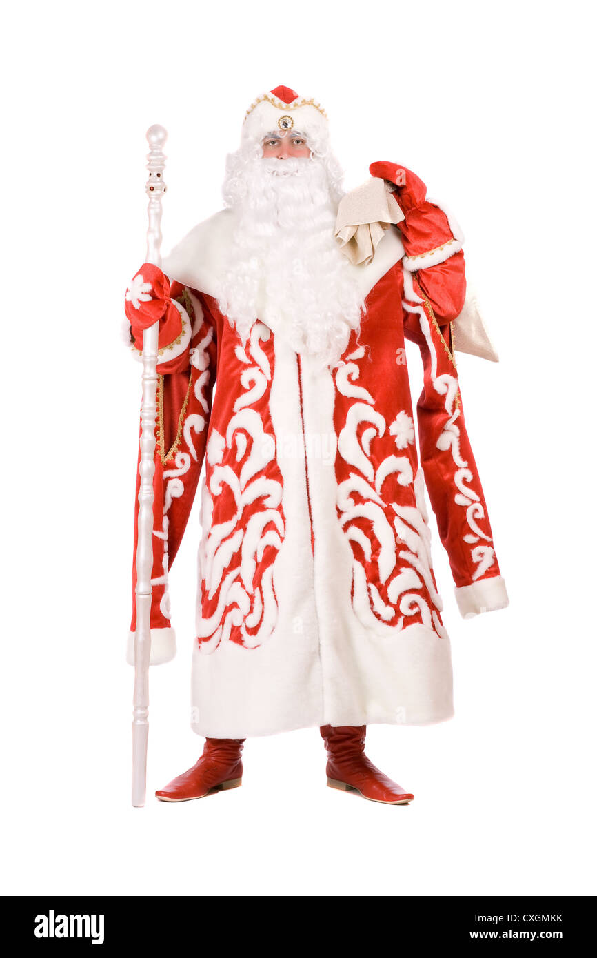 Russo carattere Natale Ded Moroz Foto Stock