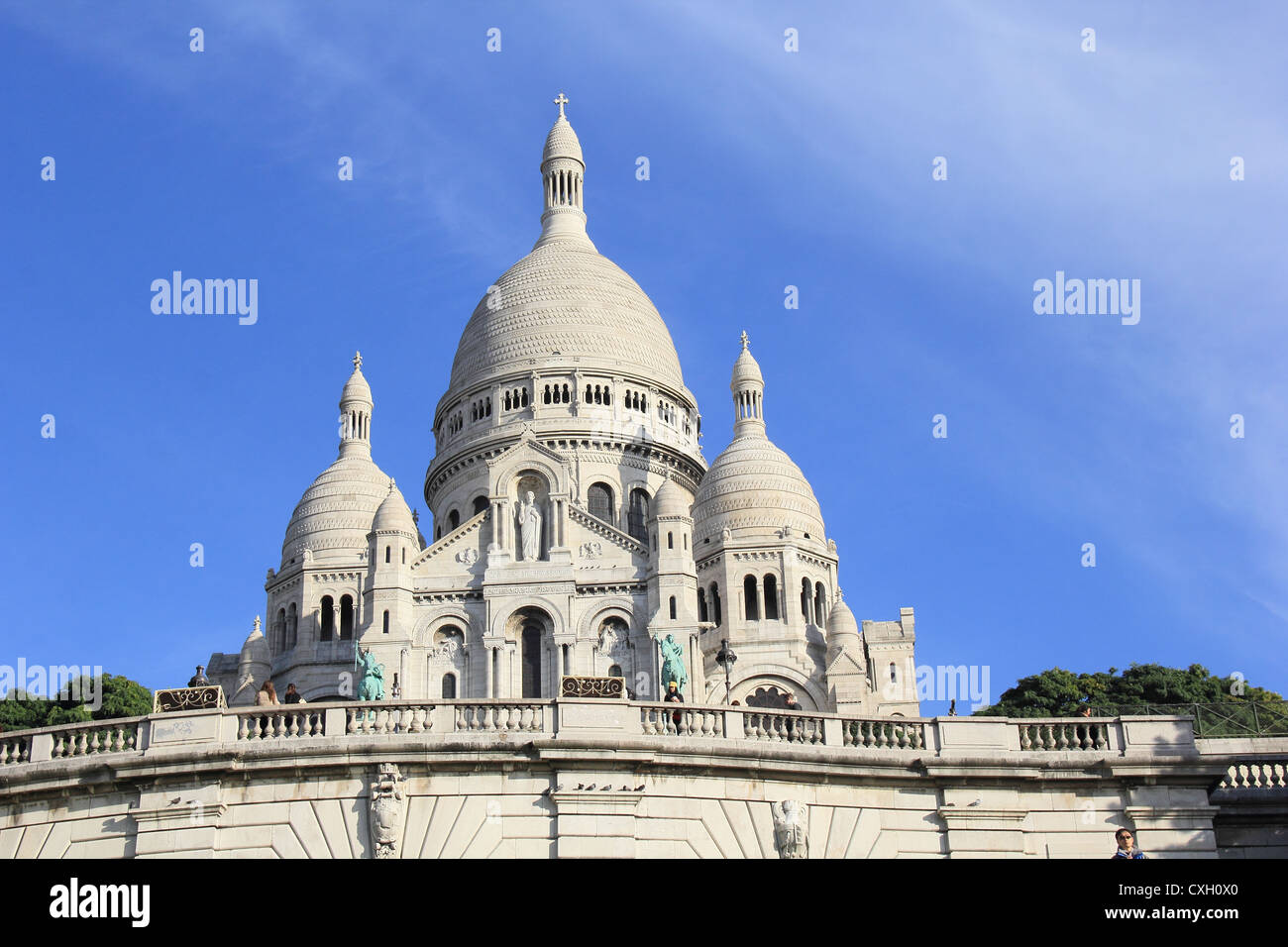 Il Sacre Coeur, Parigi Foto Stock
