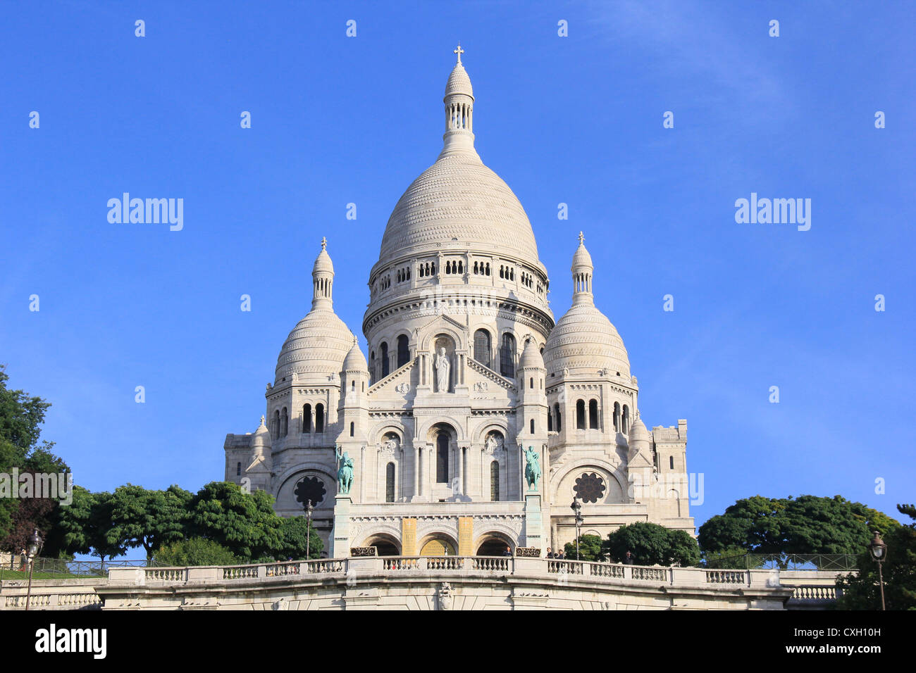 Il Sacre Coeur, Parigi Foto Stock