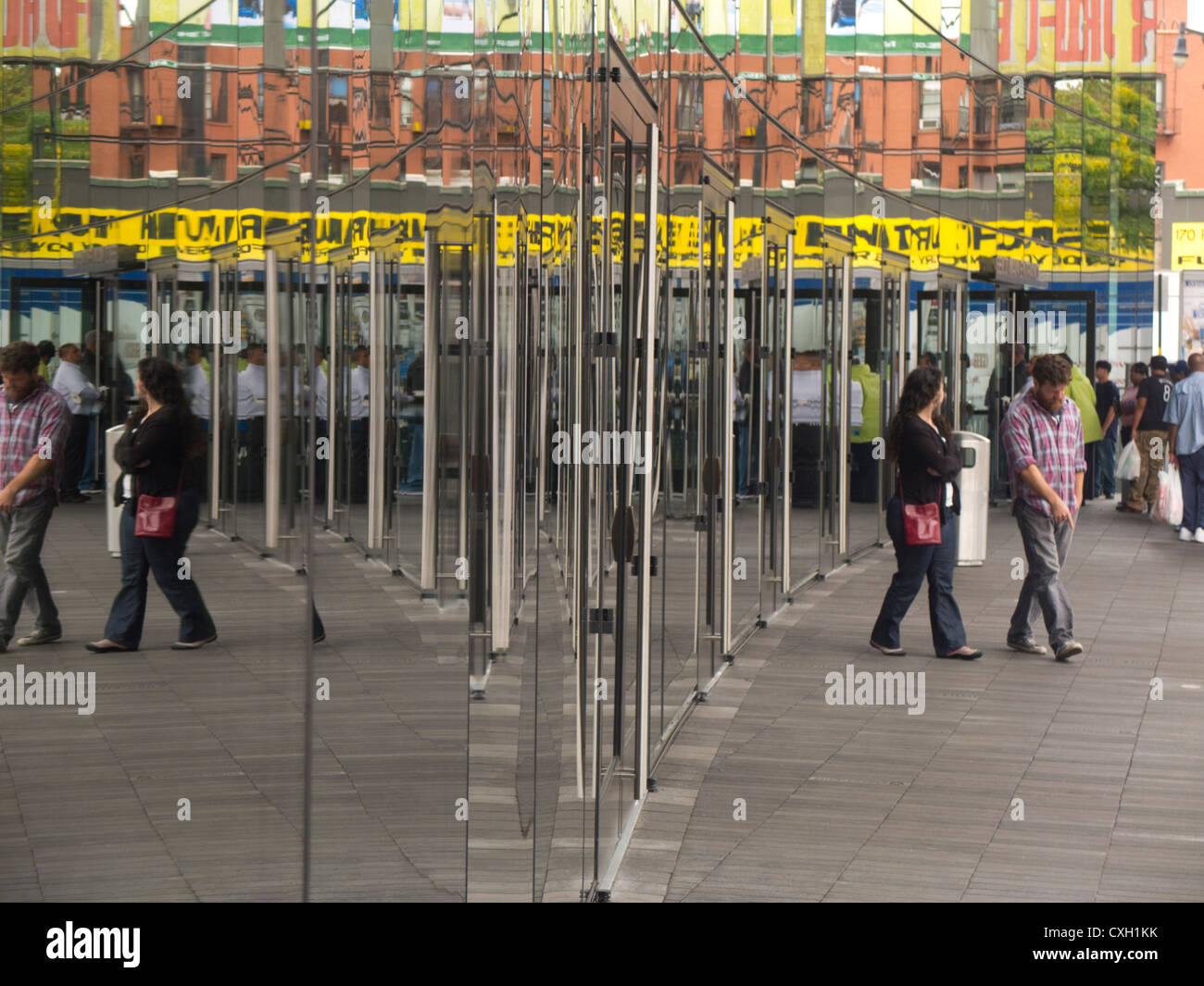 Barclays Center in downtown Brooklyn NY Foto Stock