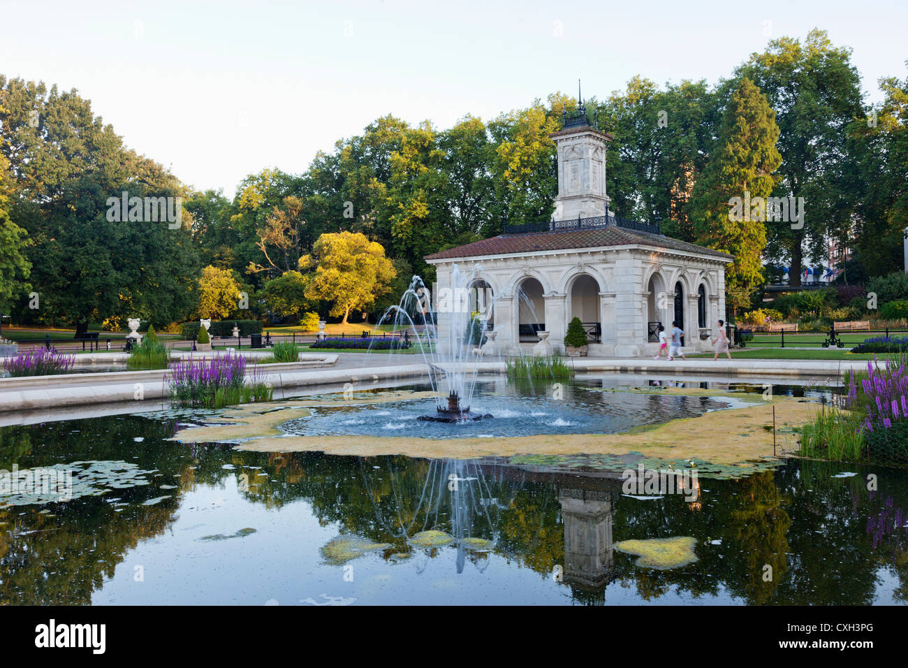 Inghilterra, Londra, Hyde Park, Kensington Gardens, il giardino italiano Foto Stock
