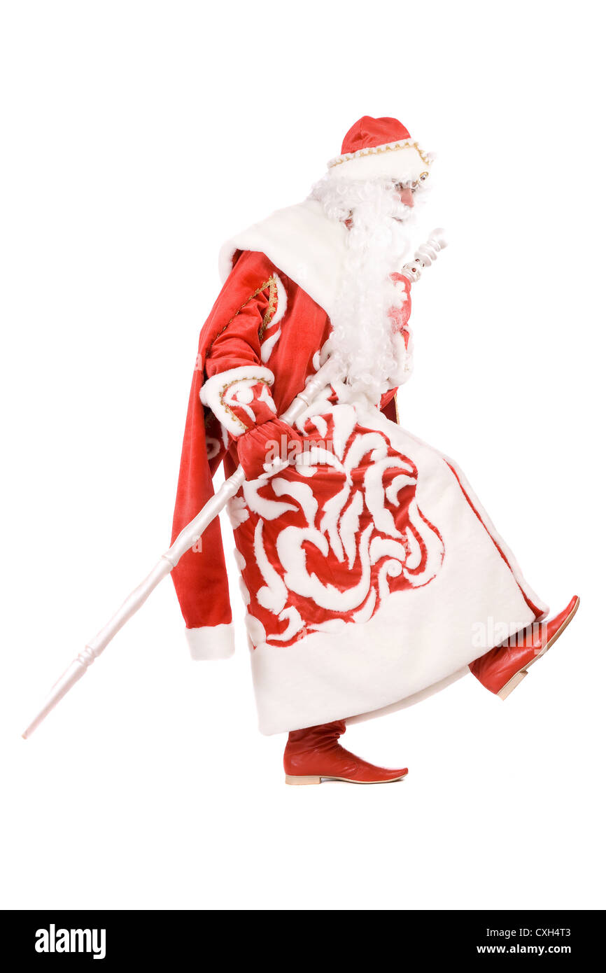 Funny Ded Moroz (Padre gelo). Foto Stock