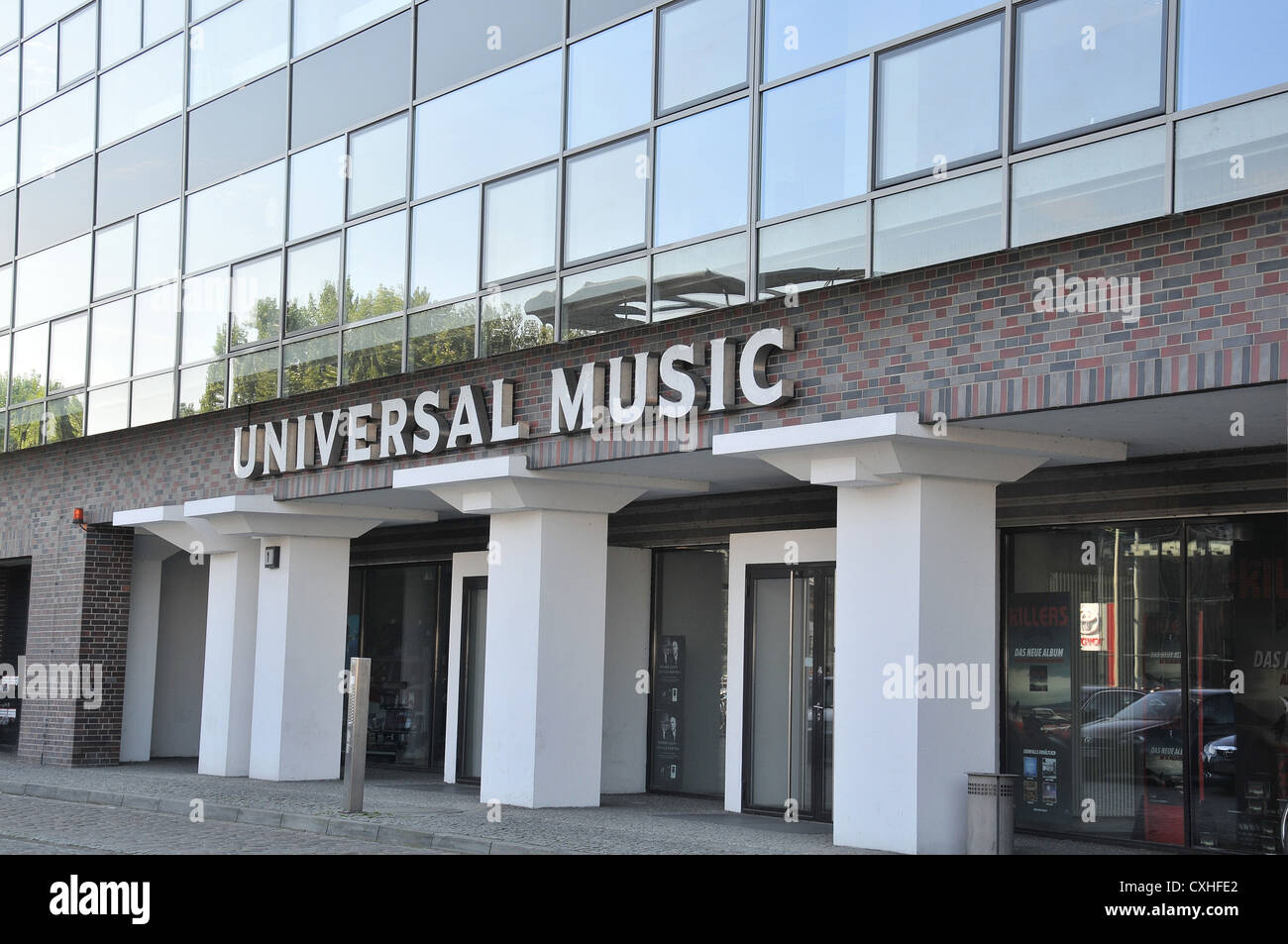 Universal Music, Stralauer Allee, Berlino, Germania Foto Stock