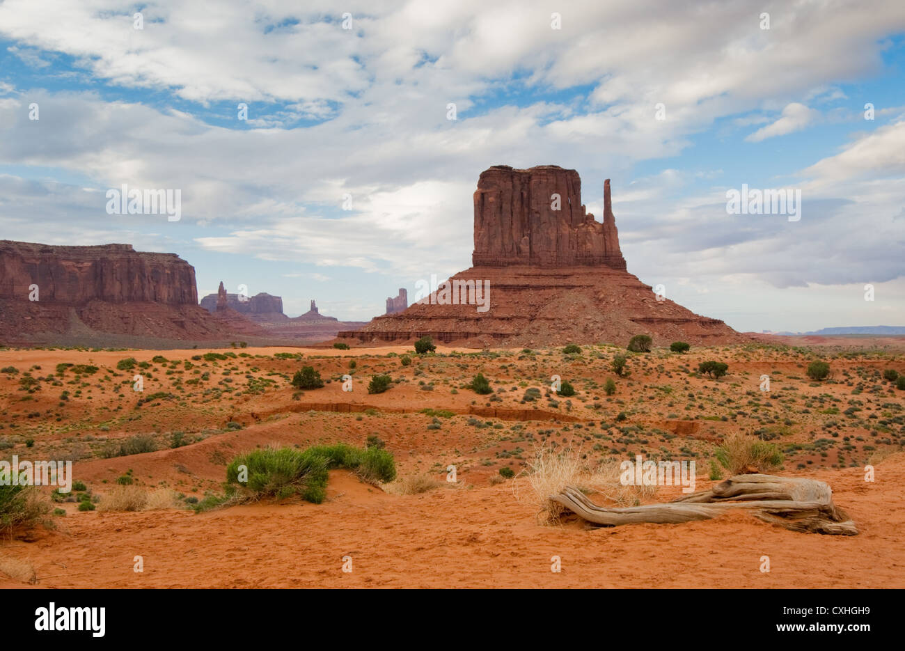 Il Monument Valley, Utah, Stati Uniti d'America Foto Stock