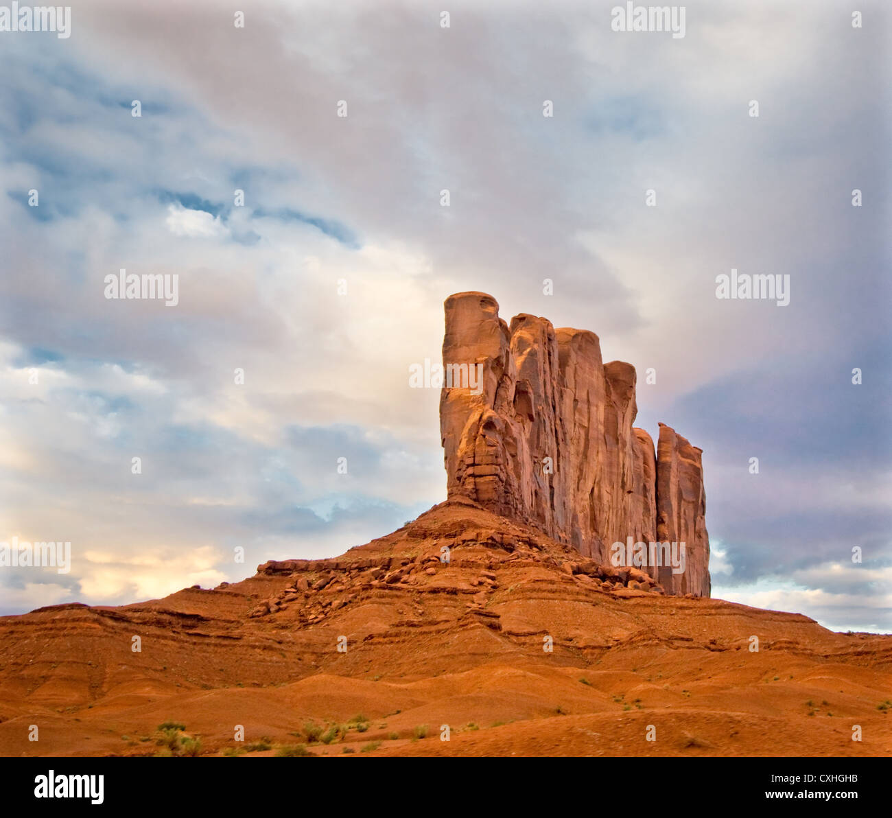 Il Monument Valley, Utah, Stati Uniti d'America Foto Stock