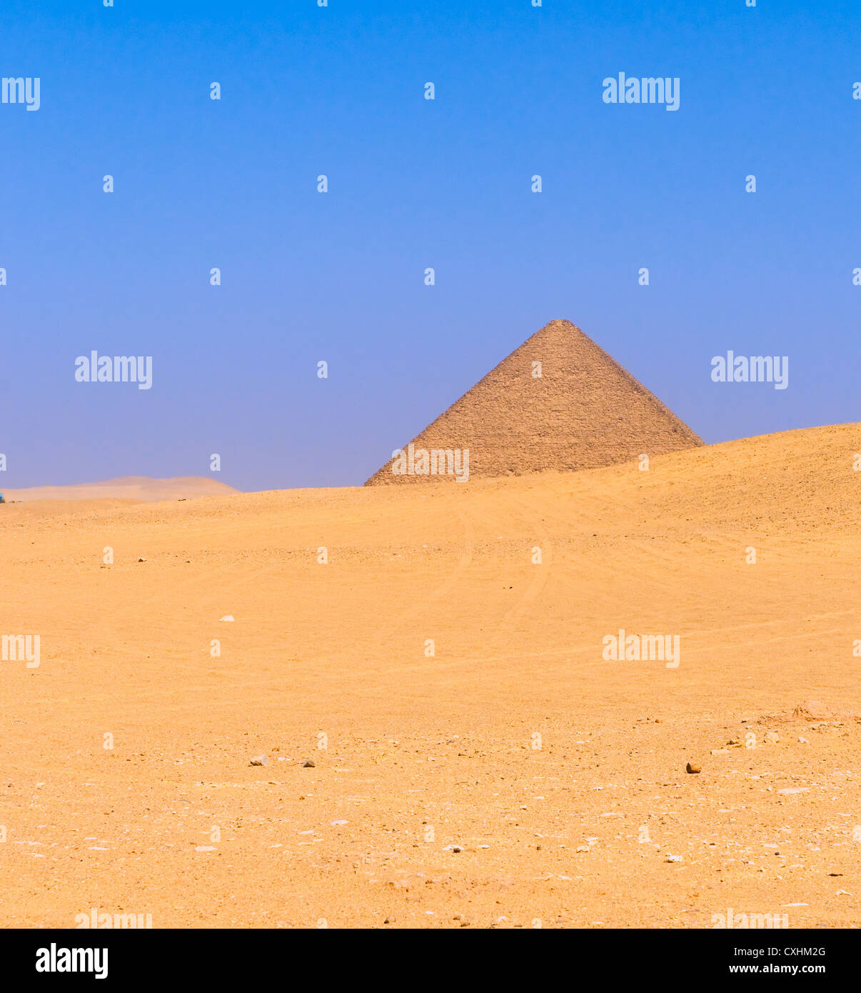 Red piramide a Dahshur, Il Cairo, Egitto Foto Stock