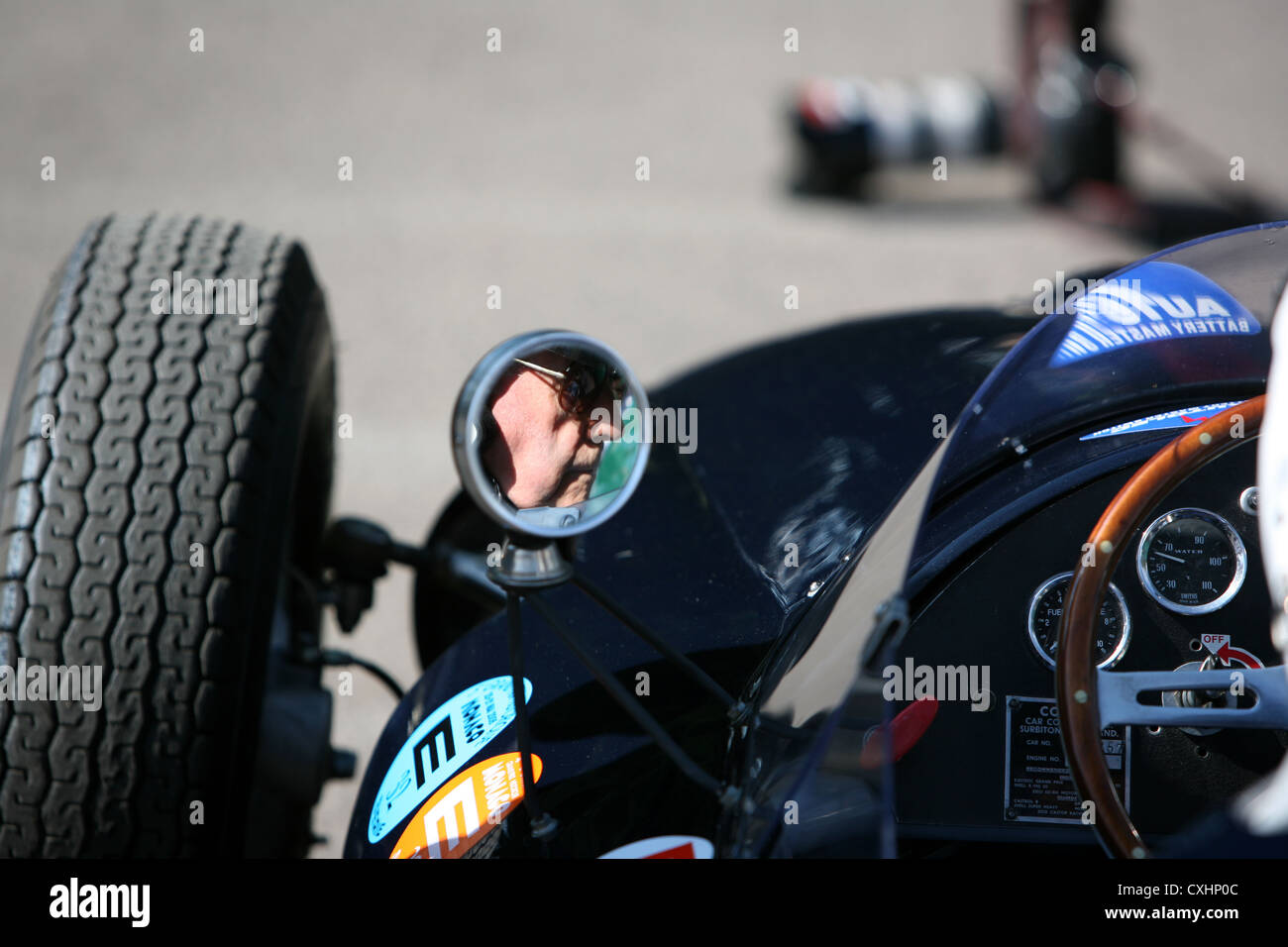 Sir Jack Brabham Foto Stock