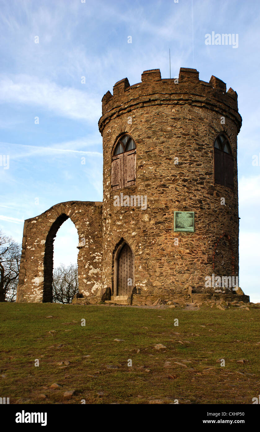 Vecchia Torre di John, Glenfield Lodge Park Foto Stock