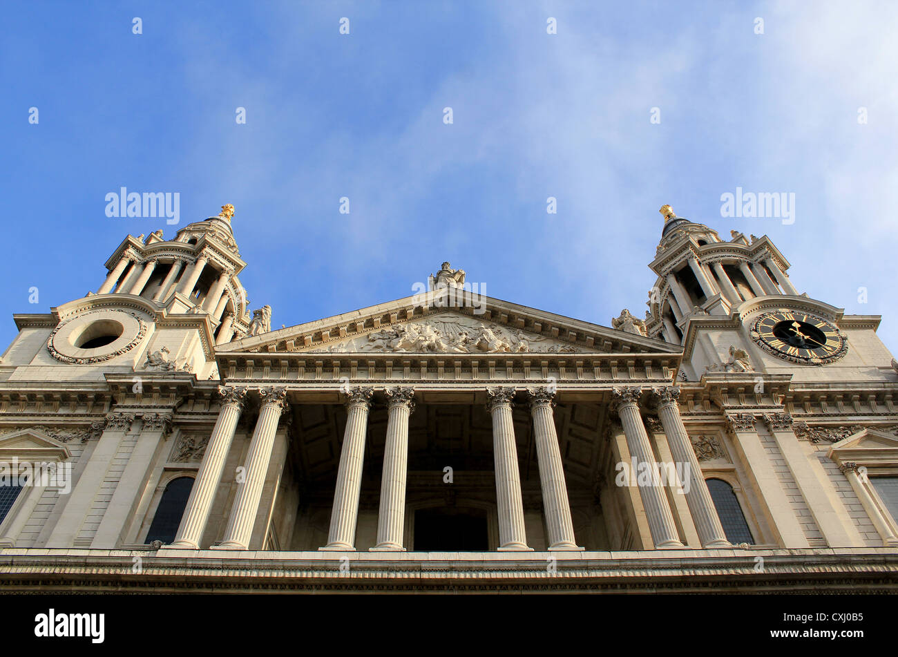 La cattedrale di san Paolo a Londra, Regno Unito (UK) Foto Stock
