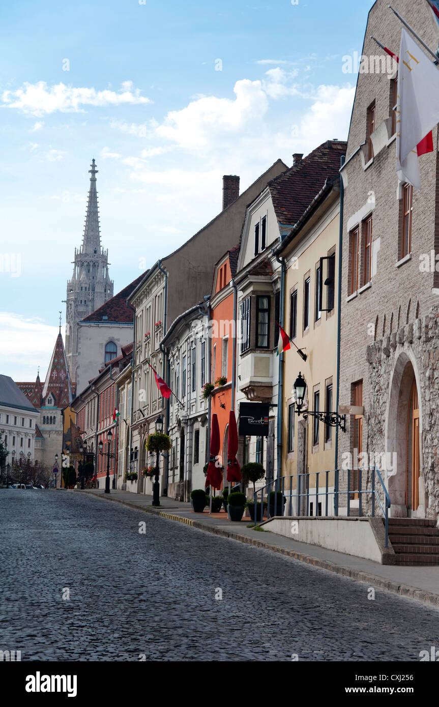 Il Buda Castle District, Budapest, Ungheria Foto Stock