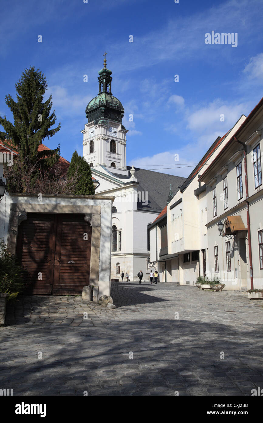 Bazilika a Gyor (Ungheria) Foto Stock