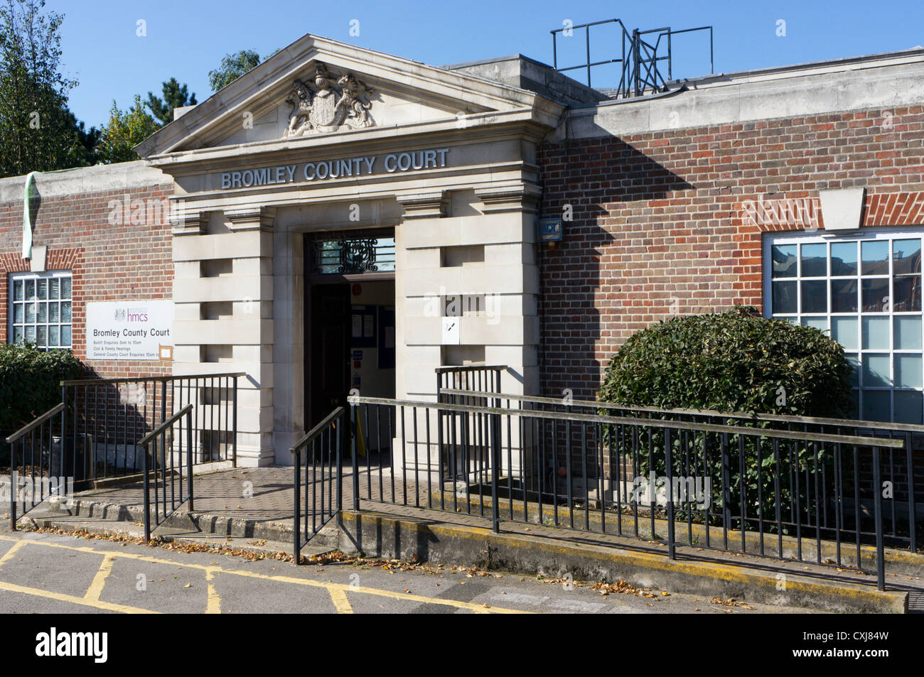 Bromley County Court building. Foto Stock