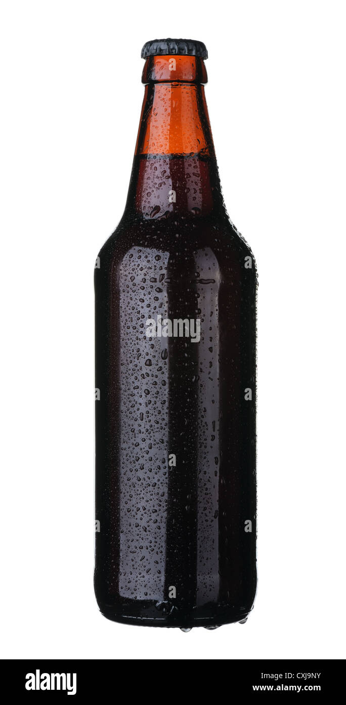 Bottiglia di birra Foto Stock