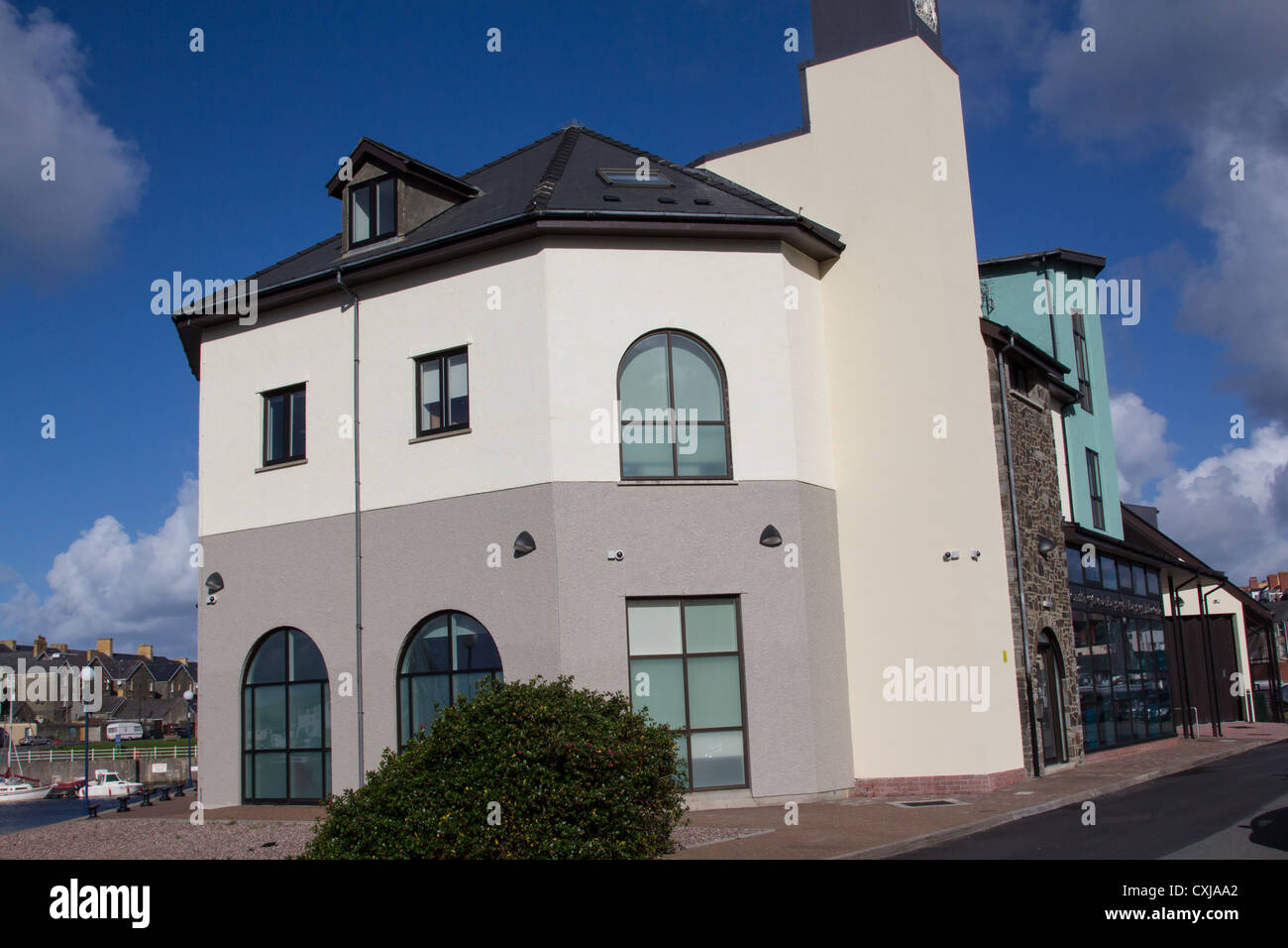 Aberystwyth Centro della giustizia. Pretura. Aperto nel settembre del 2012. Foto Stock