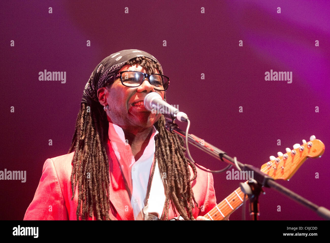 Il Chic Nile Rodgers presso Festival Womadelaide 2012 Foto Stock