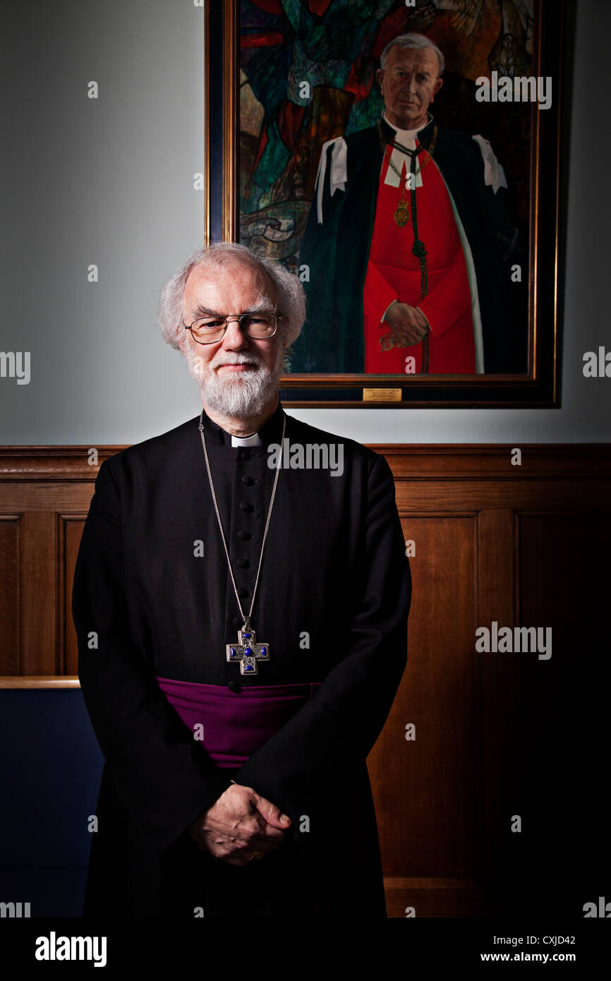L Arcivescovo di Canterbury, il Dottor Rowan Williams Foto Stock