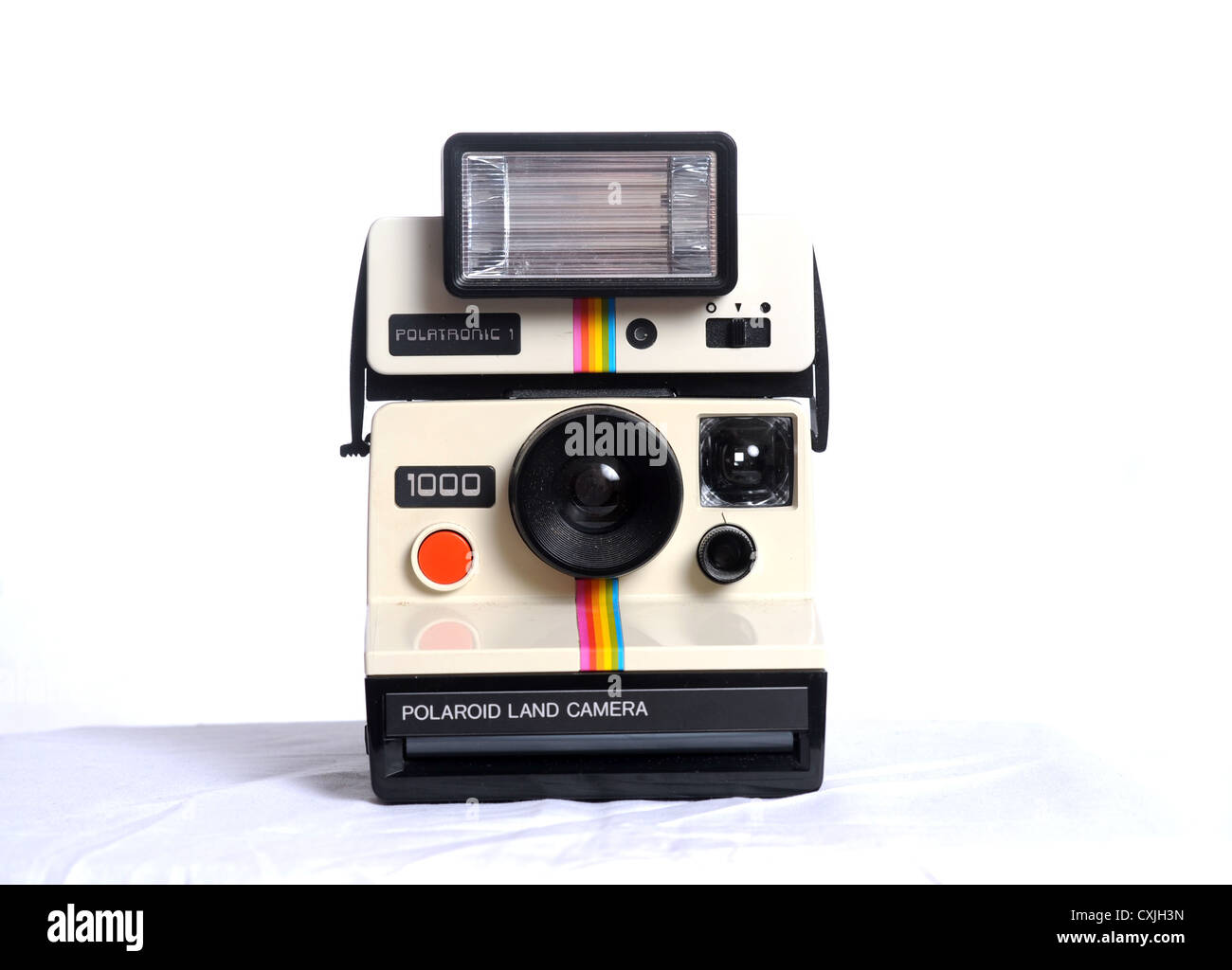 Vecchia Terra Polaroid fotocamera UK 1000 Foto stock - Alamy