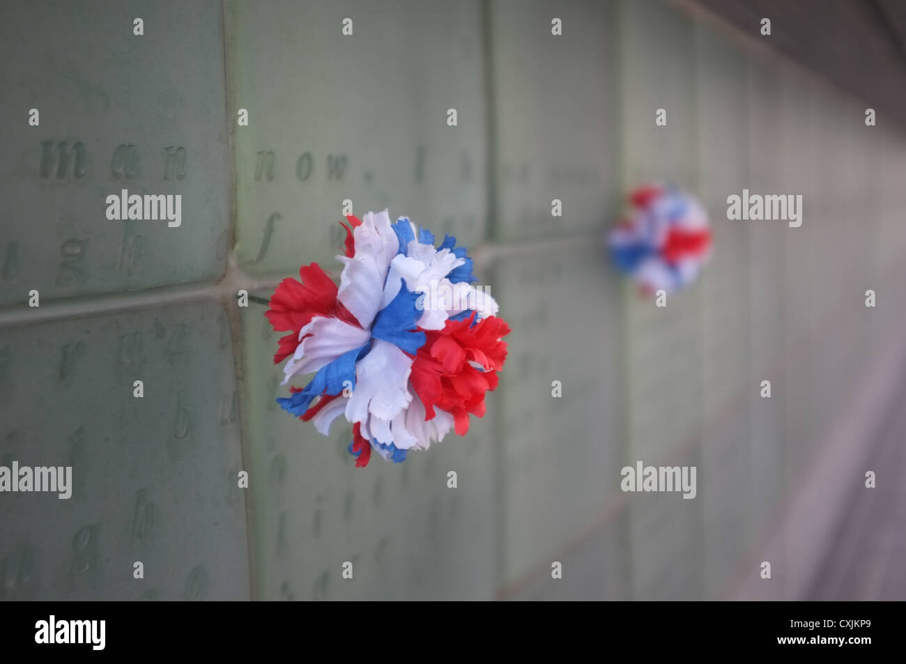 Vietnam War Memorial, New York. Foto Stock