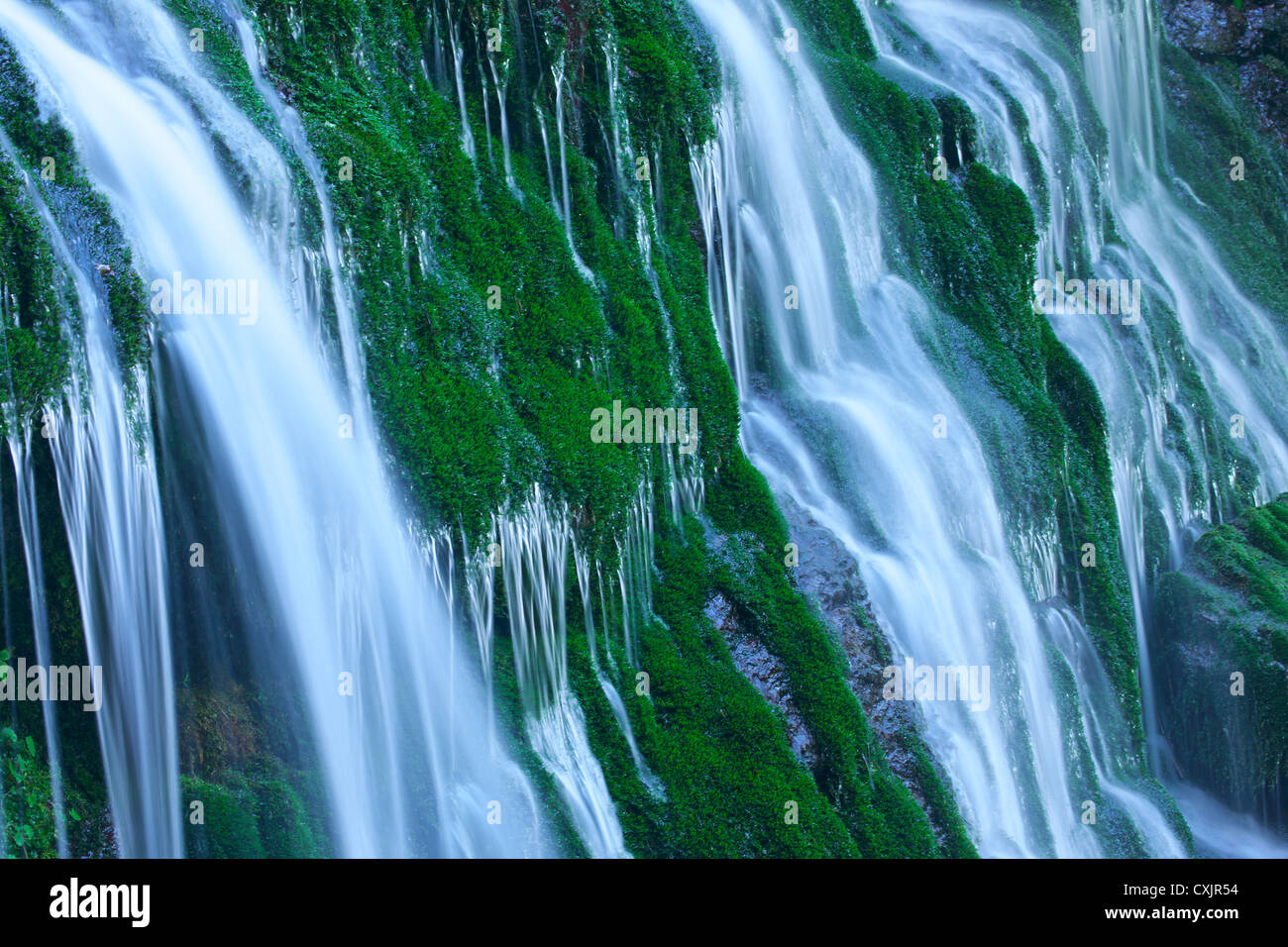 Shiramizu cascata nella Prefettura di Gunma Foto Stock