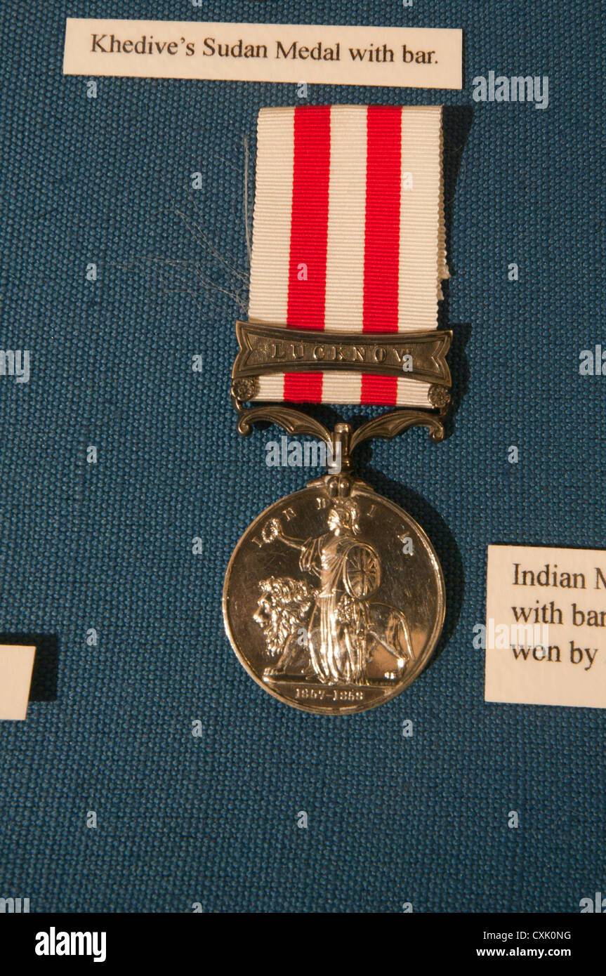 Khedive è il Sudan medaglia con Bar Foto Stock