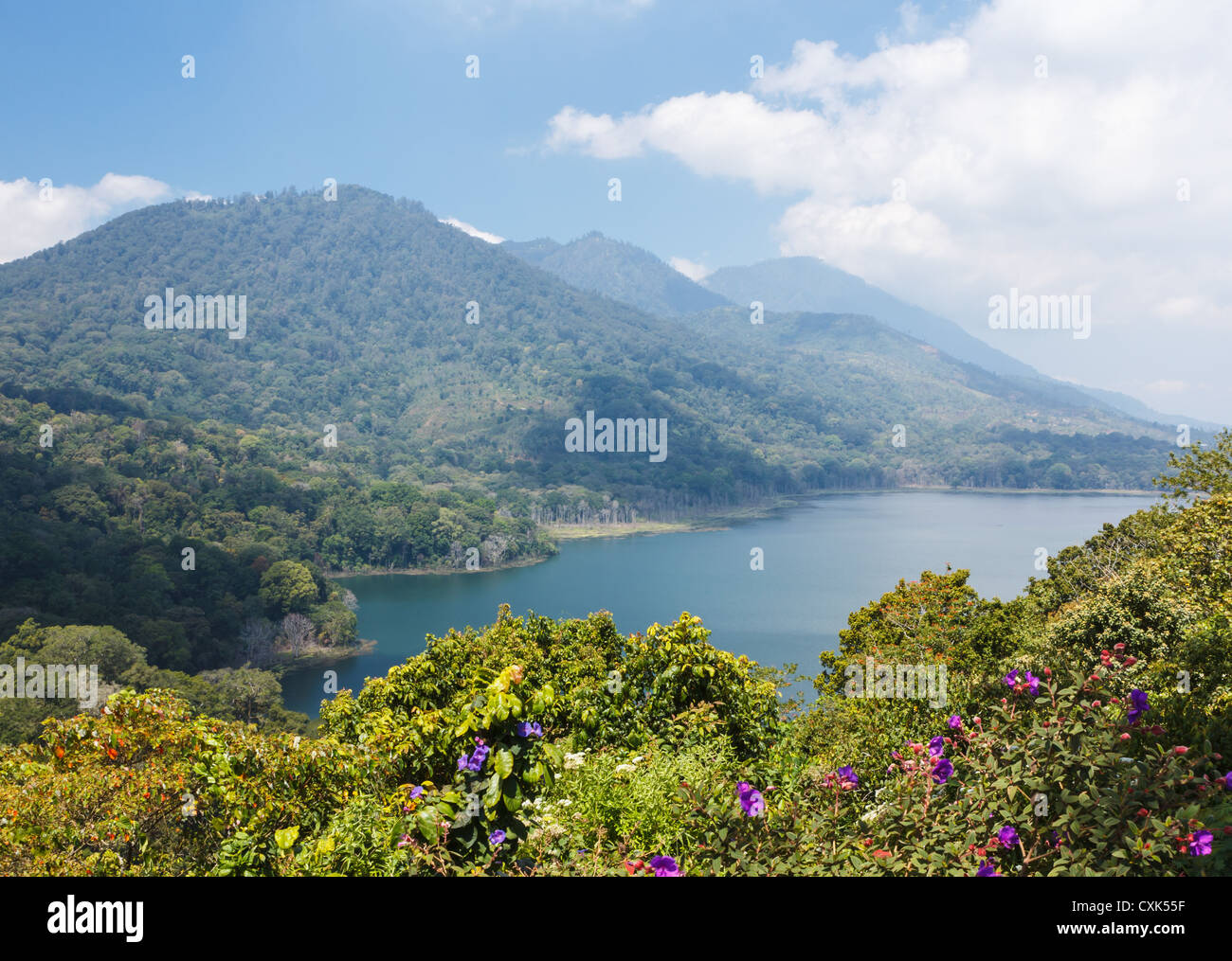 Mount Batur Bali Foto Stock