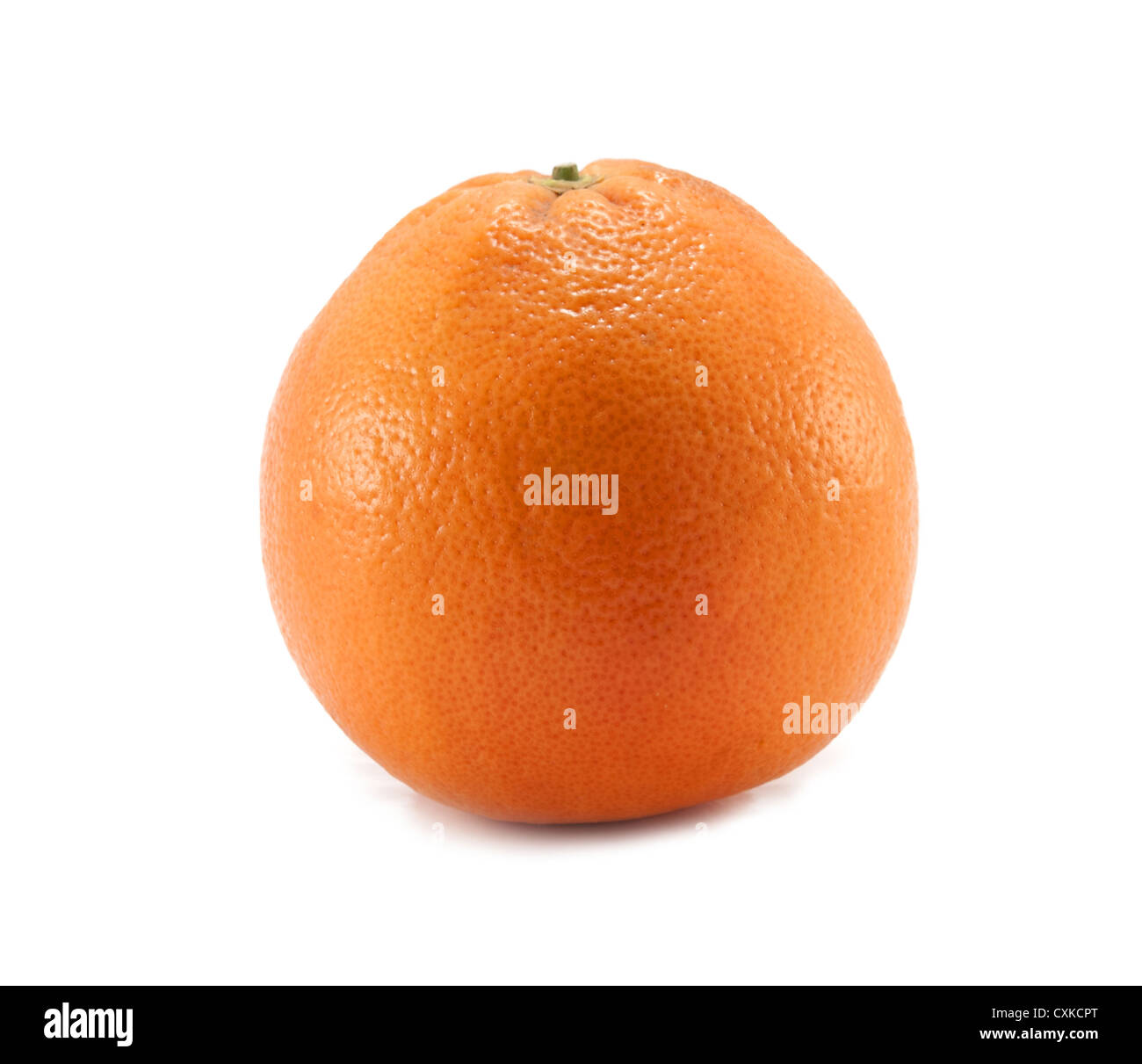 Arance mature isolato su bianco Foto Stock