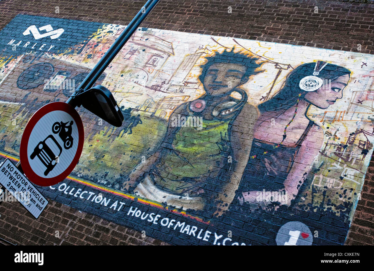 Casa di Marley Wall Art Foto Stock
