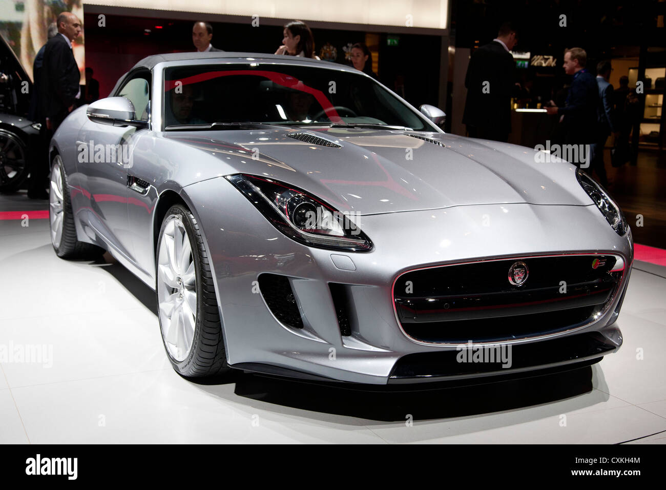 Jaguar F tipo al Paris Motor Show 2012 Foto Stock