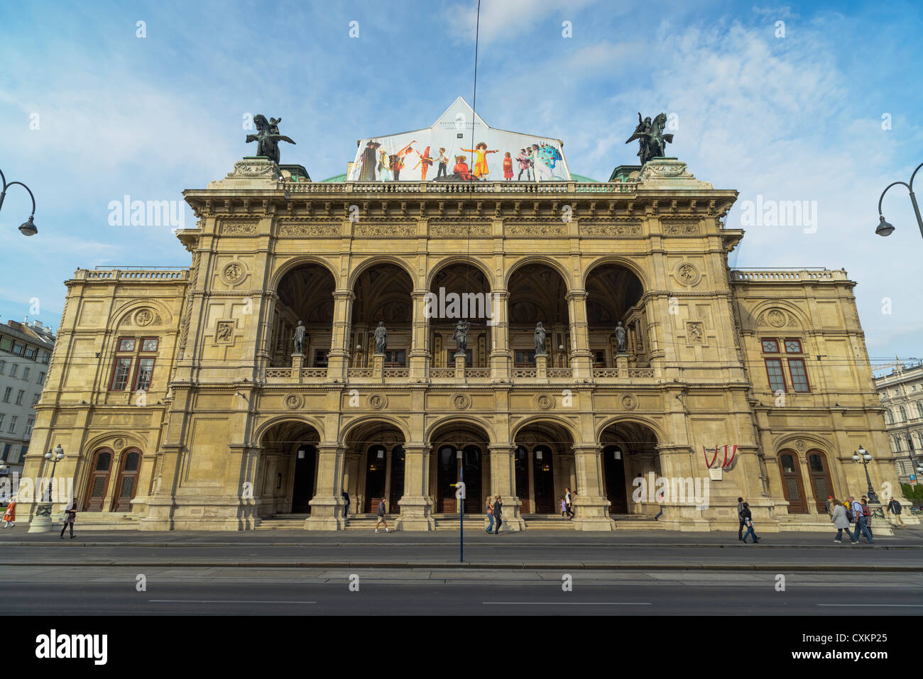 Opera di Stato di Vienna, Europa Foto Stock