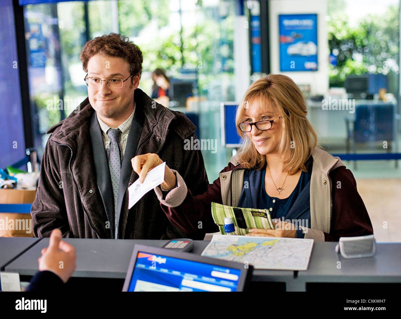 Il senso di colpa viaggio 2012 Paramount Pictures film con Barbra Streisand e Seth Rogen Foto Stock