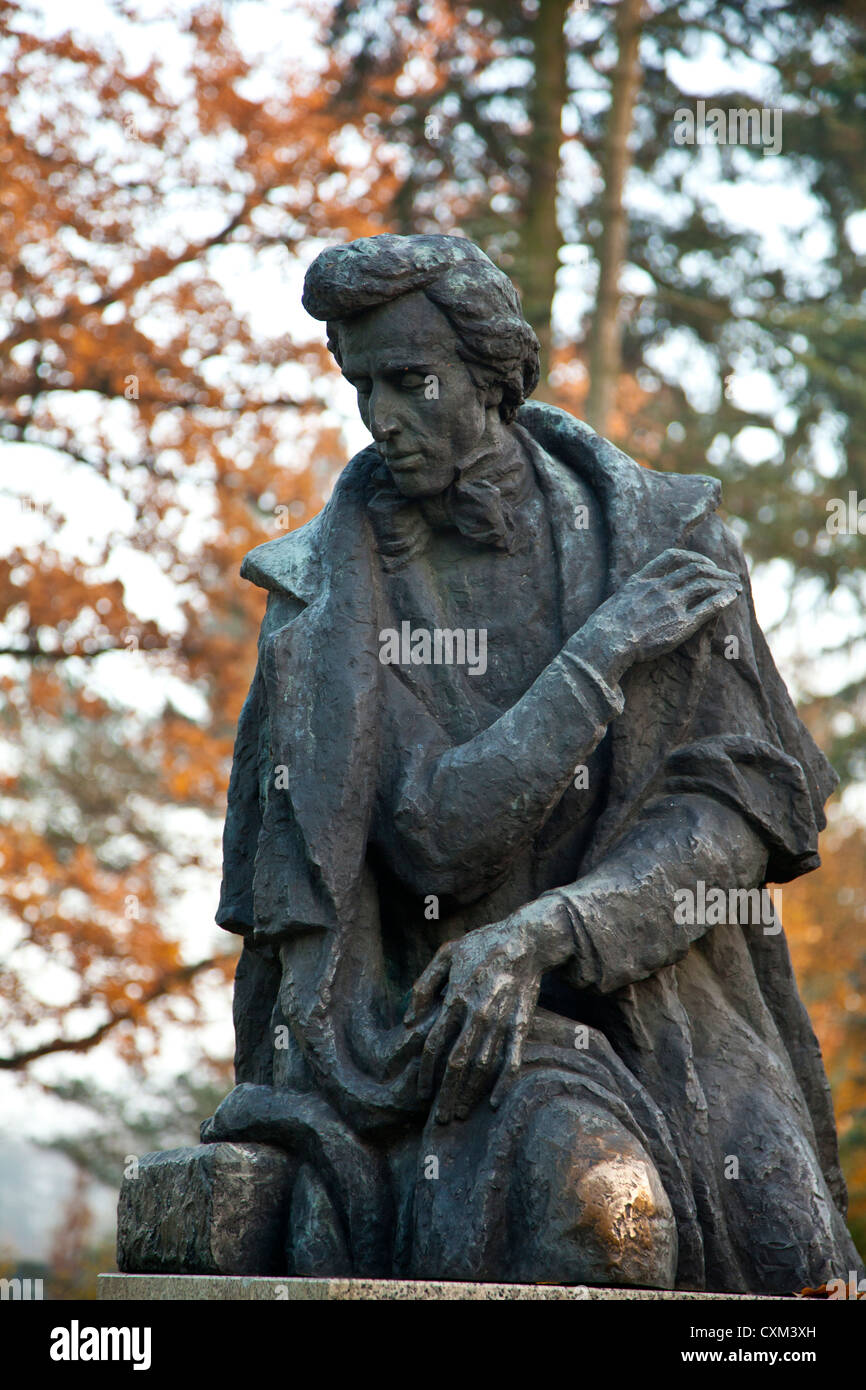 Zelazowa Wola, luogo storico, dove nacque Fryderyk Chopin, Polonia. Ora il Museo di Frederic Chopin. Foto Stock
