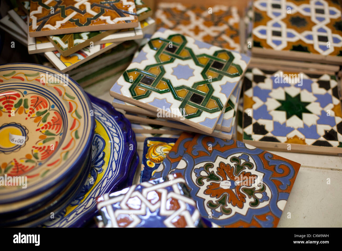 La ceramica di Triana Siviglia Spagna Foto stock - Alamy