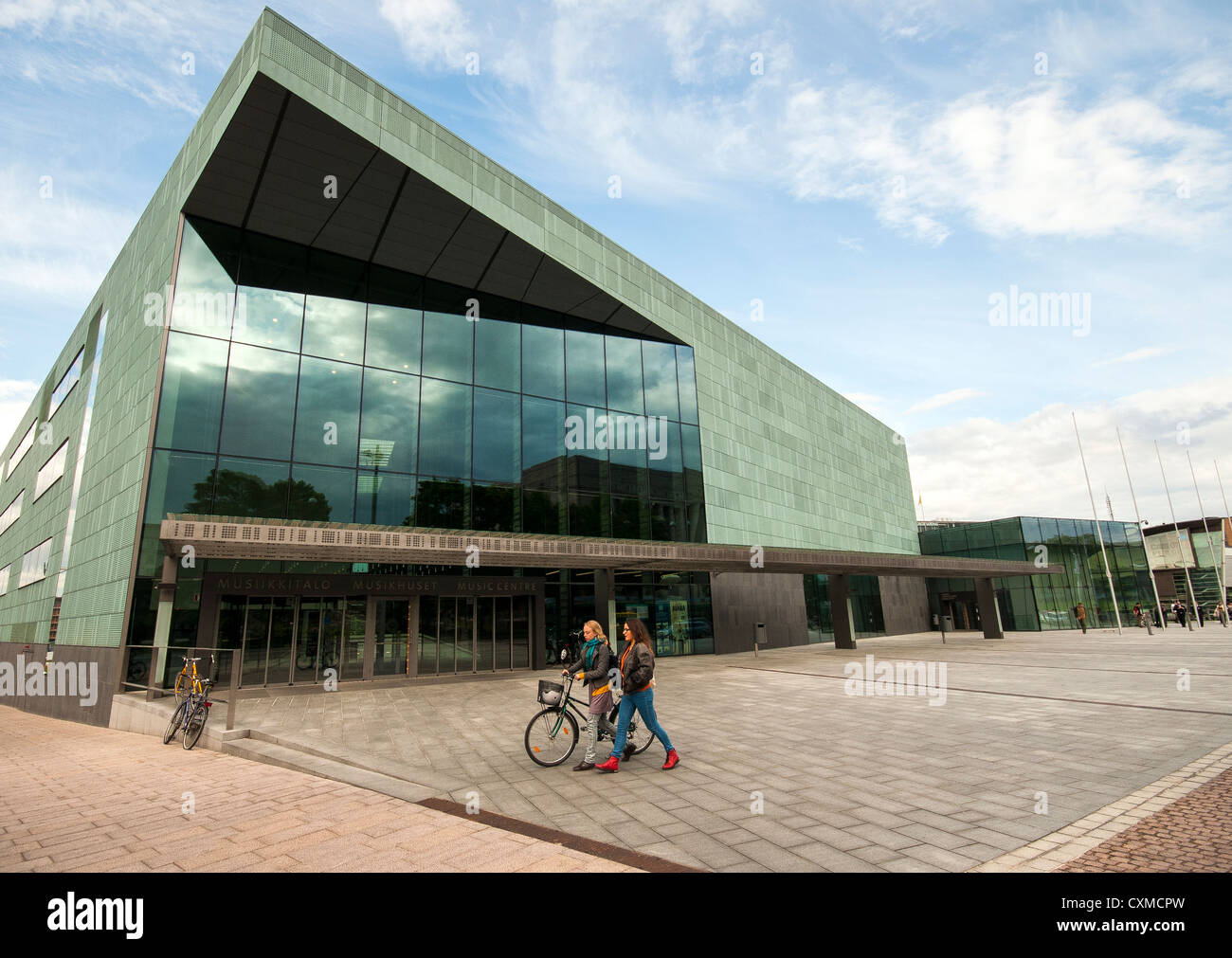 La Helsinki Music Center e sala concerti, Helsinki, Finlandia Foto Stock