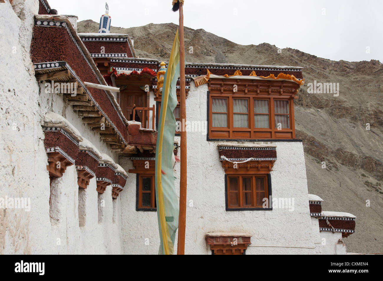 Monastero di rizong, Jammu e Kashmir India Foto Stock