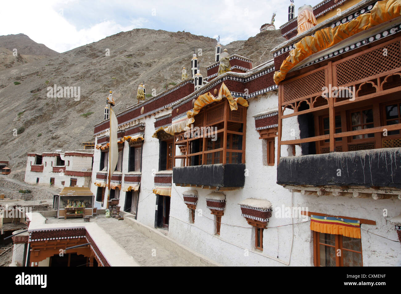 Monastero di rizong, Jammu e Kashmir India Foto Stock