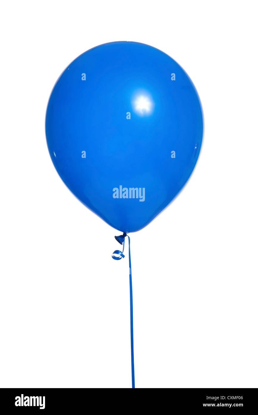 Unico palloncino blu immagini e fotografie stock ad alta risoluzione - Alamy