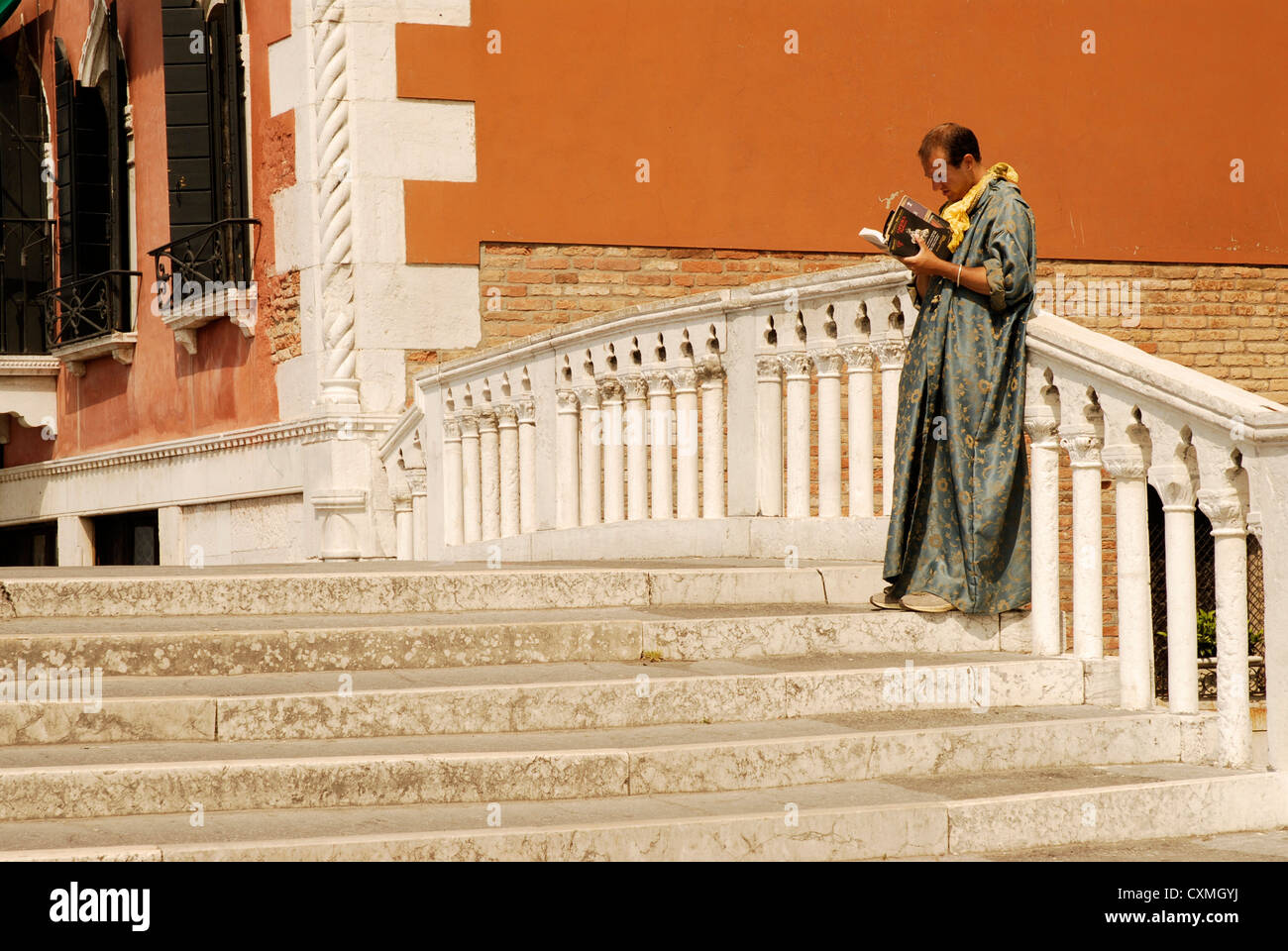 Vedute di Venezia, Piazza San Marco e i canali e vicoli. Foto Stock