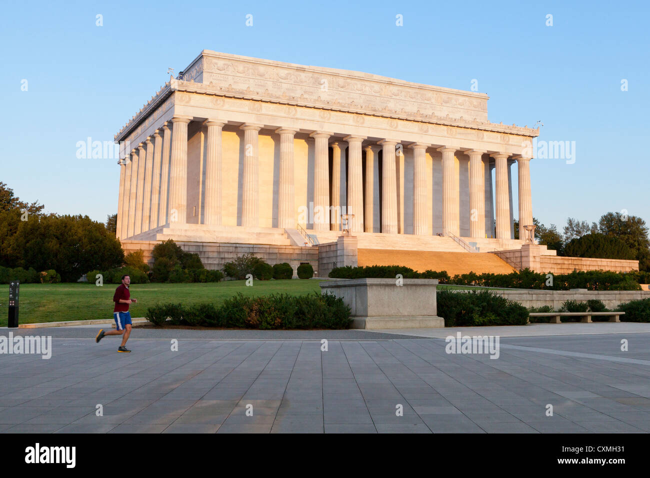 Lincoln Memorial - Washington DC, Stati Uniti d'America Foto Stock